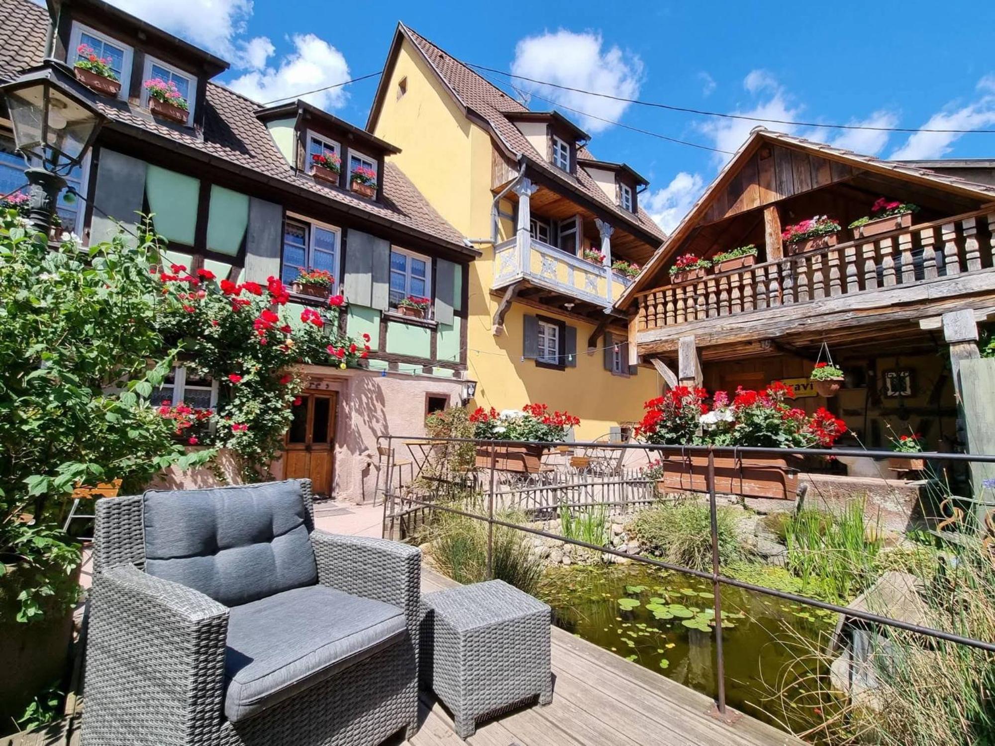 Le Gambrinus Chambres D'Hotes Et Restaurant Beblenheim Pokój zdjęcie