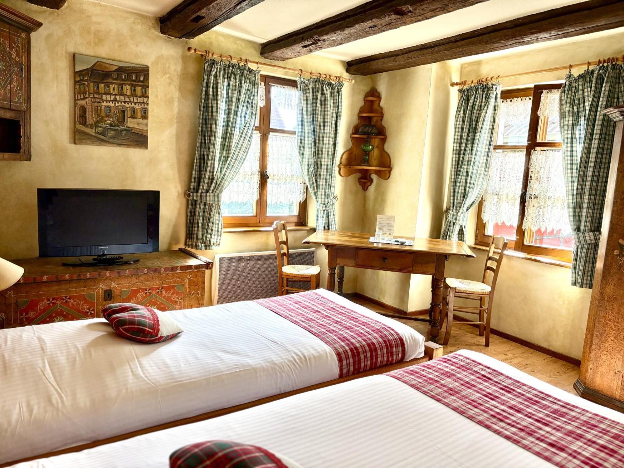 Le Gambrinus Chambres D'Hotes Et Restaurant Beblenheim Pokój zdjęcie